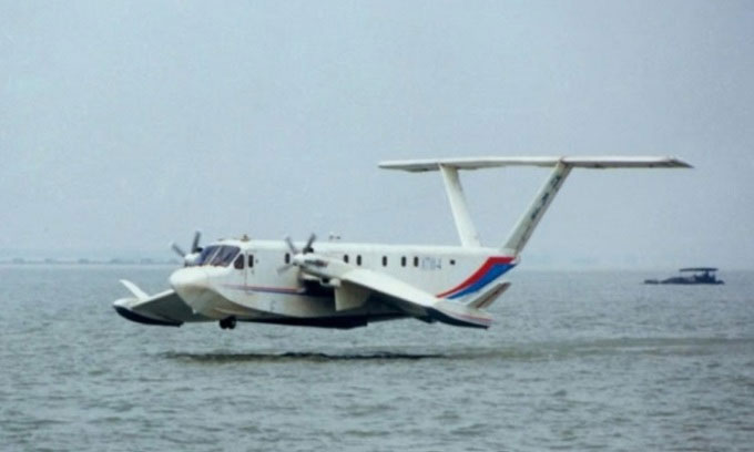 Mẫu máy bay wingship mới chở 12 hành khách, bay 240km/h