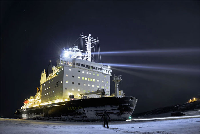 Rosatom triển khai lò phản ứng mới cho tàu phá băng