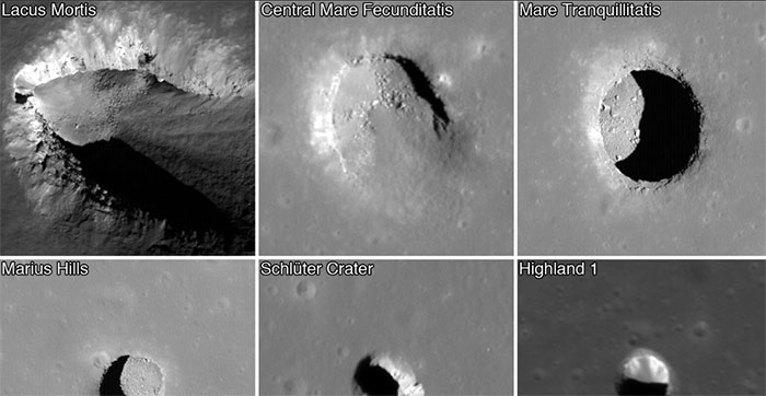 Phát hiện hang động mới trên Mặt trăng có thể làm nơi trú ngụ cho phi hành gia